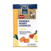 Manuka Health 蜜纽康麦卢卡蜂蜜蜂胶润喉糖柠檬味15粒