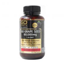 GO Healthy Grape Seed高之源葡萄籽胶囊精华 60000mg 120c