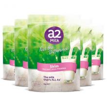 【2026-09】【新西兰直邮】A2脱脂奶粉WholeMilkPowder-1kg*6袋 包邮