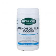Thompsons汤普森三文鱼油SalmonFishOil-1000mg-300粒（运输途中的物理变化，融化、断裂、变形、结冰等情况，不予理赔）
