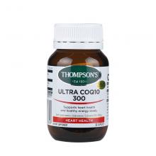 Thompsons汤普森Ultra CoQ10高含量辅酶 300mg 30c（运输途中的物理变化，融化、断裂、变形、结冰等情况，不予理赔）