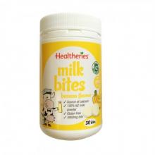 Healtheries Milk bites banana 50bites贺寿利奶片瓶装香蕉味