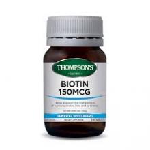 Thompson biotin 150mg 100tabs汤普森防脱发