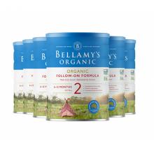 【3罐澳洲】Bellamy's 贝拉米有机婴幼儿奶粉2段*3罐