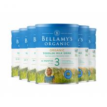 【3罐澳洲】Bellamy's 贝拉米有机婴幼儿奶粉3段*3罐