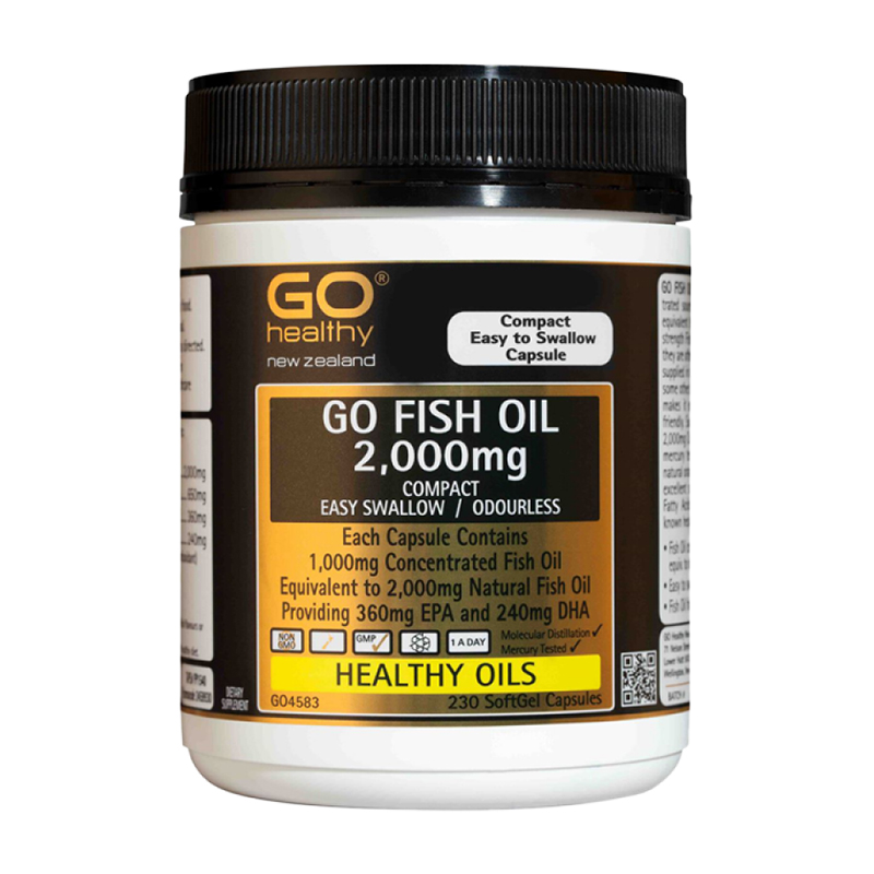 Go healthy 高之源鱼油FishOil-2000mg-230c（运输途中的物理变化，融化、断裂、变形、结冰等情况，不予理赔）