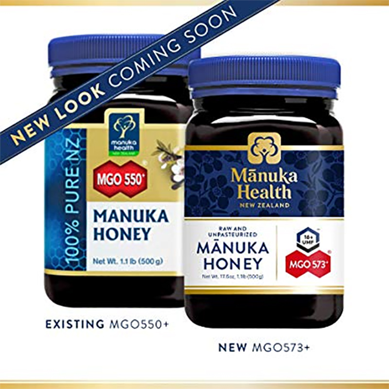 Manuka Health蜜纽康MGO573+麦卢卡蜂蜜ManukaHoney-500g
