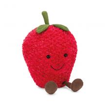  Jellycat 趣味草莓 儿童可爱毛绒玩具 玩偶25cm