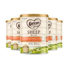 【新西兰直邮】Karicare 可瑞康Sheep 婴幼儿绵羊奶 900g 1段 *6罐 包邮