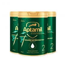 【澳洲版】Aptamil Essensis 爱他美 有机A2蛋白奶粉 光熠有机 2段 *3罐
