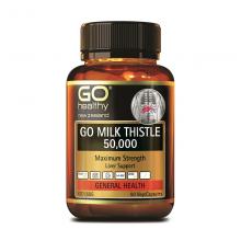 Go healthy高之源 高含量护肝奶蓟草50000mg  60粒