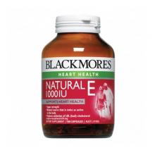 Blackmores维生素E美容胶囊VE1000IU 100粒