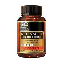 Go Healthy 高之源 泛醇还原型辅酶 Co-Q10 Ubiquinol 100mg  60粒...