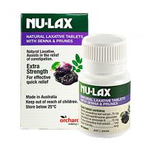 NU-LAX 乐康片 乐康膏片剂 西梅味 40粒