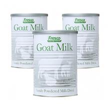 【3罐包邮】Fresco 加钙加DHA 全脂GoatMilk山羊奶粉 450g *3罐