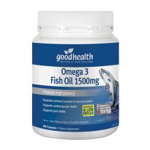GoodHealth好健康深海鱼油FishOil-1500mg-400s（运输途中的物理变化，融化、断裂、变形、结冰等情况，不予理赔）