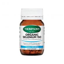 Thompsons汤普森organic selenium 150 有机硒片 60t