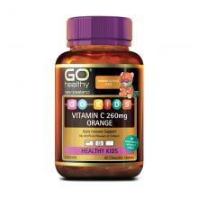 GO HEALTHY高之源儿童VC咀嚼片60粒 (橙味）