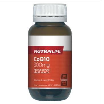NutraLife 纽乐辅酶CQ10 300mg 60粒（运输途中的物理变化，融化、断裂、变形、结冰等情况，不予理赔）