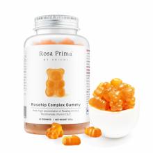 Unichi  Prima-Rosehip Gummy 烟酰胺美白小熊软糖 60粒（运输途中的物理变化，融化、断裂、变形、结冰等情况，不予理赔）