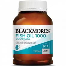 Blackmores 无腥味深海鱼油 1000mg 400粒（运输途中的物理变化，融化、断裂、变形、...