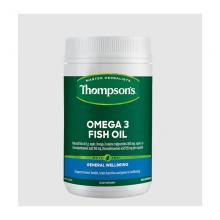Thompsons汤普森深海鱼油Omega3 FishOil-1000mg-400s（运输途中的物理变化，融化、断裂、变形、结冰等情况，不予理赔）