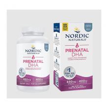 NordicNatural挪威小鱼孕妇鱼油DHA Prenatal DHA-180s（运输途中的物理...