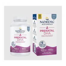 NordicNatural挪威小鱼孕妇鱼油DHA Prenatal DHA-180s（运输途中的物理变化，融化、断裂、变形、结冰等情况，不予理赔）