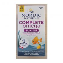 Nordic Natural 挪威小鱼 青少年儿童DHA鱼油胶囊 6岁+ 90粒（运输途中的物理变化，融化、断裂、变形、结冰等情况，不予理赔）
