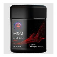 【2盒包邮价】MitoQ 5mg 基础款抗氧化胶囊 60粒*2