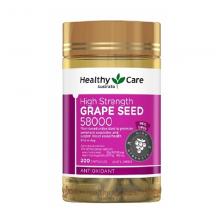 healthy care HC高浓度葡萄籽精华58000胶囊 美白 抗氧化 200粒（运输途中的物理...