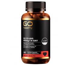 Go Healthy高之源高含量辅酶CO-Q10 400mg 60粒（运输途中的物理变化，融化、断裂...