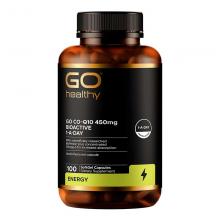 Go Healthy高之源高含量辅酶CO-Q10 450mg 100粒（运输途中的物理变化，融化、断裂、变形、结冰等情况，不予理赔）
