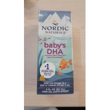 NordicNatural挪威小鱼婴儿鱼油Baby DHA-60ml