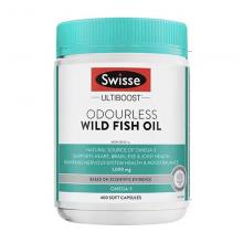 Swisse 深海鱼油软胶囊1000mg 400粒（运输途中的物理变化，融化、断裂、变形、结冰等情况...