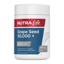 Nutralife 纽乐 Grape Seed 50000有机 葡萄籽 精华胶囊120c