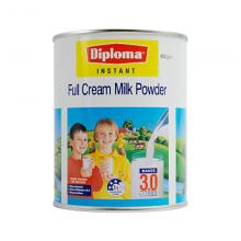 Diploma 全脂速溶儿童高钙学生奶粉400g 