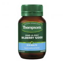 【2025.11】Thompsons汤普森蓝莓越橘护眼Bilberry-12000mg-60c