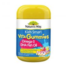 佳思敏鱼油软糖Omega3 DHA -50c（运输途中的物理变化，融化、断裂、变形、结冰等情况，不予理赔）