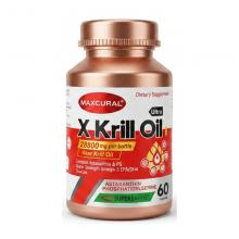 Maxcural迈可乐 磷虾油胶囊 60粒（运输途中的物理变化，融化、断裂、变形、结冰等情况，不予理赔）