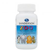 Sanderson 儿童复合维生素咀嚼片-Zoo- 90片