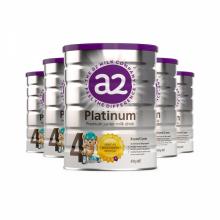 【3罐新西兰】A2白金4段Platinum4段婴儿牛奶粉900g*3罐