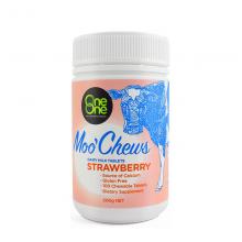 Oneone 奥尼小牛天然乳钙奶片 100片 草莓味
