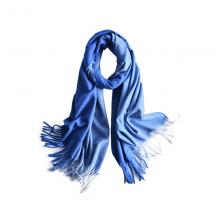 Okioki 玻尿酸彩虹围巾披肩 渐变色 7号雾霾蓝