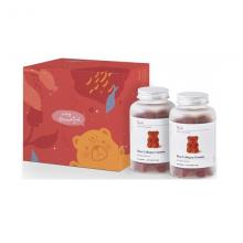 Unichi 玫瑰胶原小熊软糖 60粒*2套组