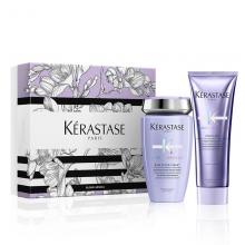 Kérastase卡诗 漂染护色紫色礼盒装（洗发水250ml+护发乳250ml）