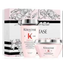 Kérastase卡诗 防脱坚韧粉色礼盒装（洗发水250ml+发膜200ml）