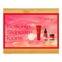 Trilogy 趣乐活 ROSEHIP SKINCARE ICONS 套装 抗氧化玫瑰果油30ml+玫瑰洁面50ml+玫瑰保湿面霜30ml