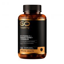 Go Healthy高之源 儿童成人VC咀嚼片 120片 含麦卢卡蜂蜜