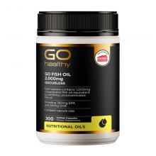 Go healthy 高之源鱼油FishOil-2000mg-300c（运输途中的物理变化，融化、断裂、变形、结冰等情况，不予理赔）